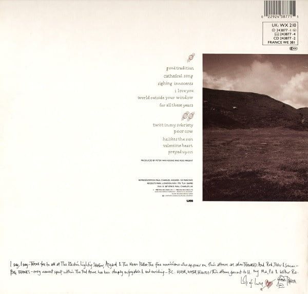 Tanita Tikaram – Ancient Heart (Vinyl)