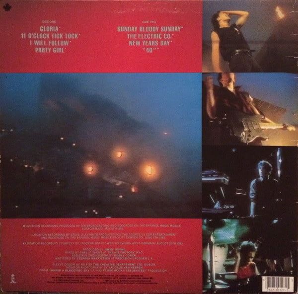 Платівка Ю2 | U2 – Live "Under A Blood Red Sky" (Vinyl)