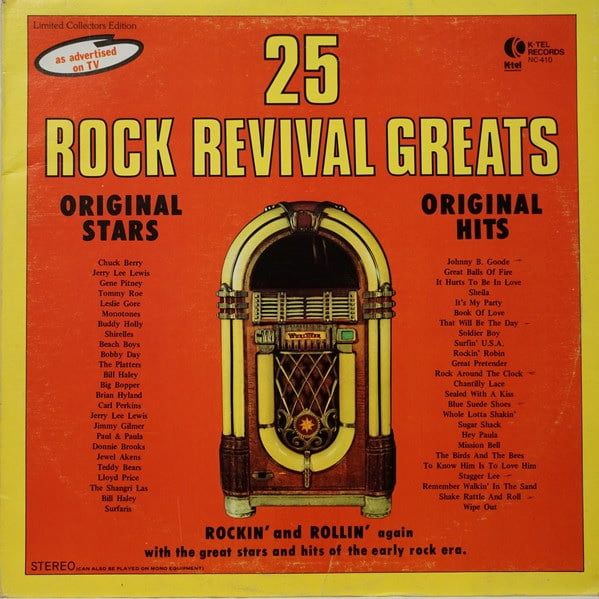 Various – 25 Rock Revival Greats (Vinyl)