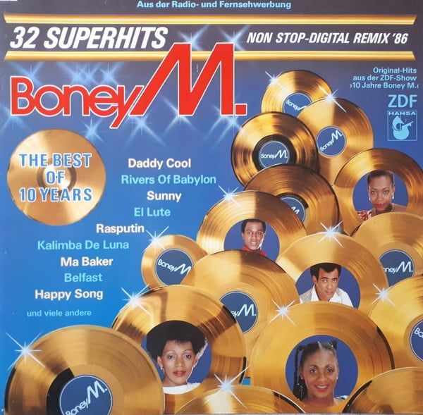 Платівка Boney M. – The Best Of 10 Years (Vinyl) | Боні М.