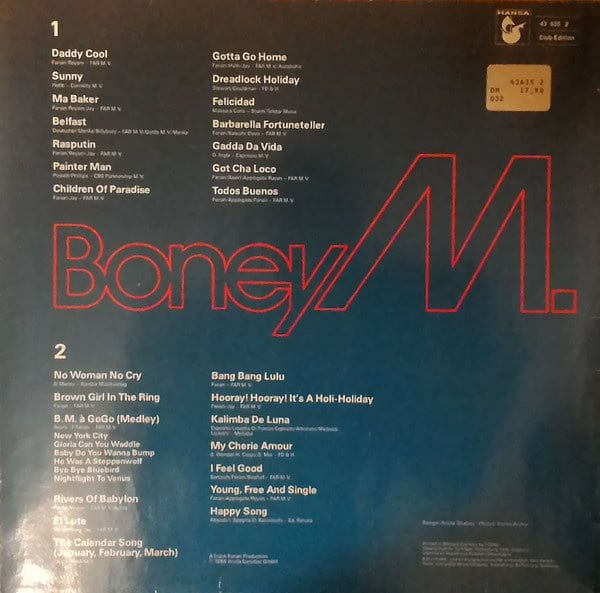 Платівка Boney M. – The Best Of 10 Years (Vinyl) | Боні М.