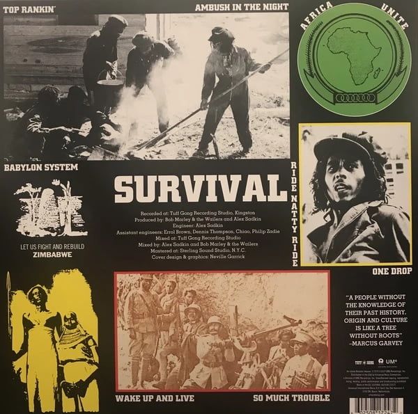 Платівка Bob Marley & The Wailers – Survival