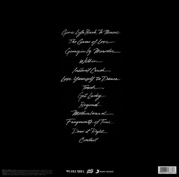 Платівка Дафт Панк Daft Punk – Random Access Memories
