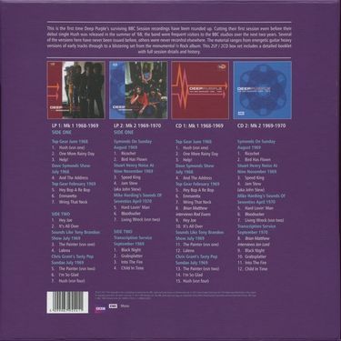 Платівка Діп Перпл | Deep Purple – BBC Sessions 68/70 (Vinyl Box and CD's)