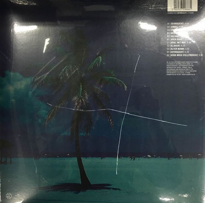 Платівка Рамштайн - Туга | Rammstein – Sehnsucht(2xLP)