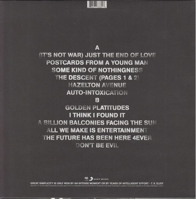 Manic Street Preachers – Postcards From A Young Man