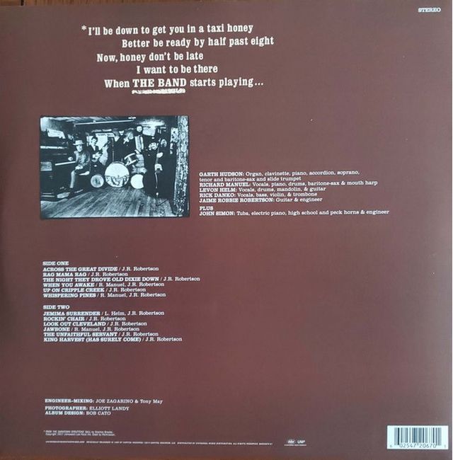 The Band – The Band (Vinyl)