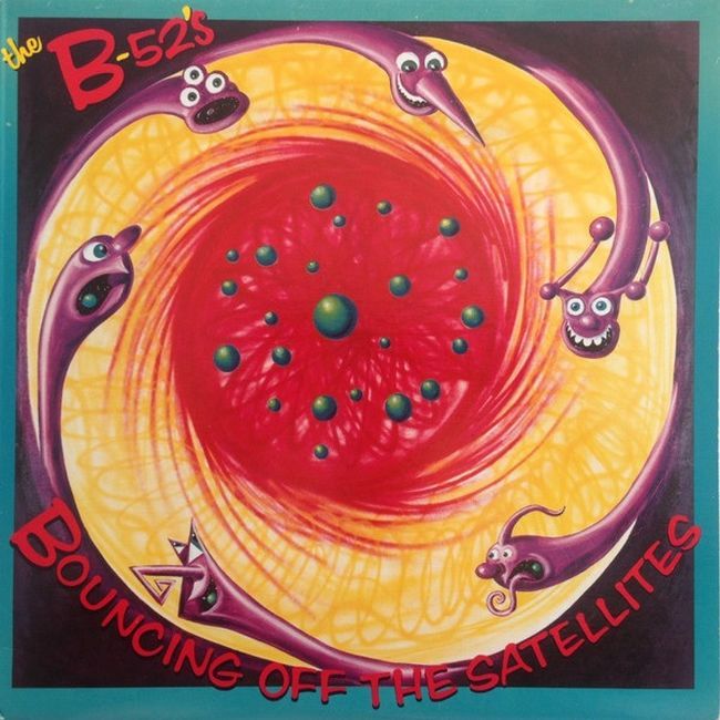The B-52's – Bouncing Off The Satellites (Vinyl)