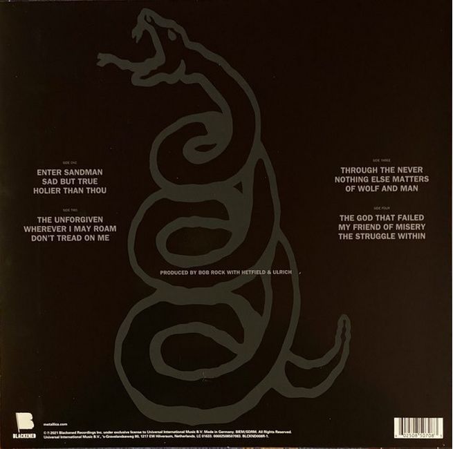 Платівка Metallica – Metallica|Металіка-Металіка(2xLP)