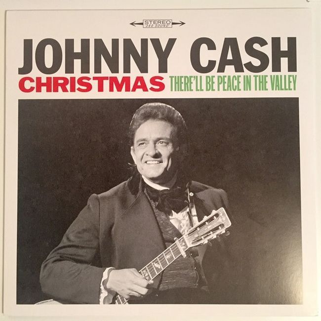 Платівка Johnny Cash – Christmas - There'll Be Peace In The Valley | Джоні Кеш