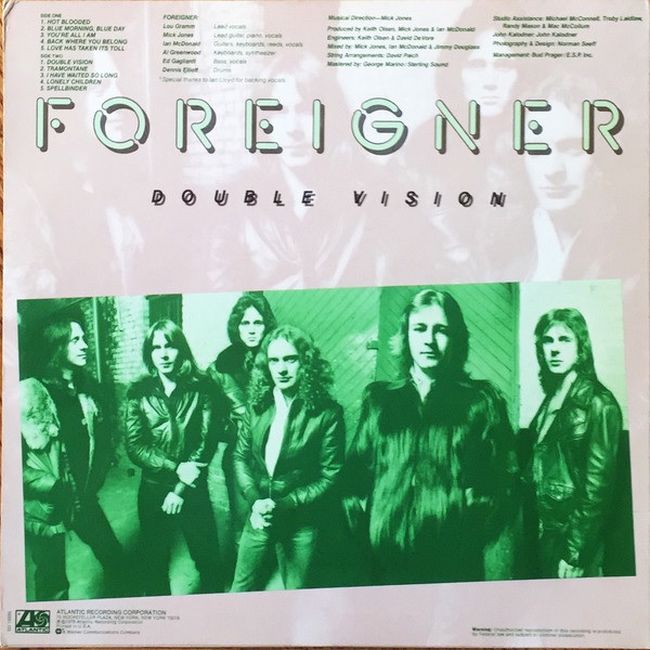 Foreigner – Double Vision (Vinyl)