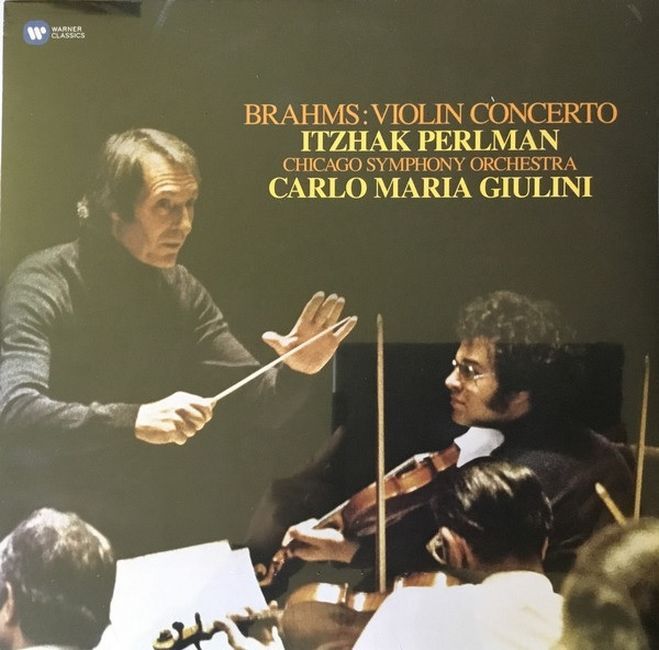 Brahms*, Itzhak Perlman, Chicago Symphony Orchestra*, Carlo Maria Giulini – Brahms: Violin Concerto (Vinyl)