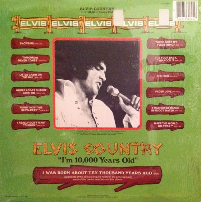 Платівка Elvis Presley – Elvis Country (I'm 10,000 Years Old) | Елвіс Преслі