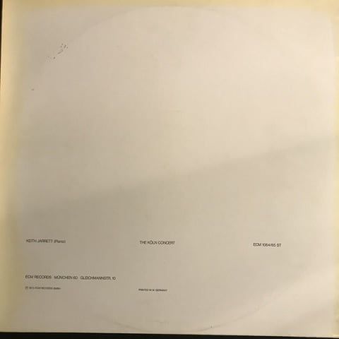 Платівка Кейт Джаррет | Keith Jarrett – The Koln Concert (Vinyl)