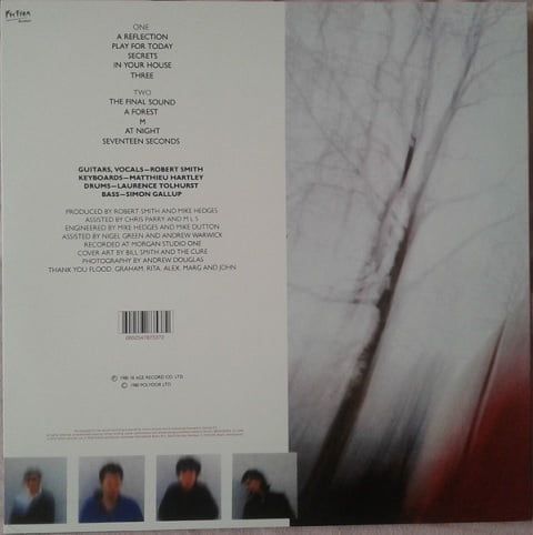 Платівка The Cure – Seventeen Seconds|Ліки – Сімнадцять секунд