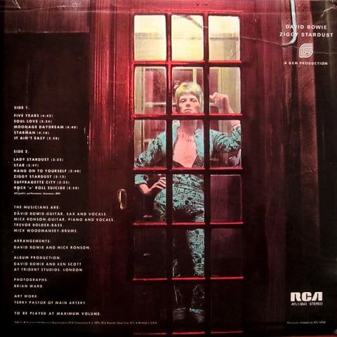 Платівка Девід Боуї | David Bowie – The Rise And Fall Of Ziggy Stardust And The Spiders From Mars 
