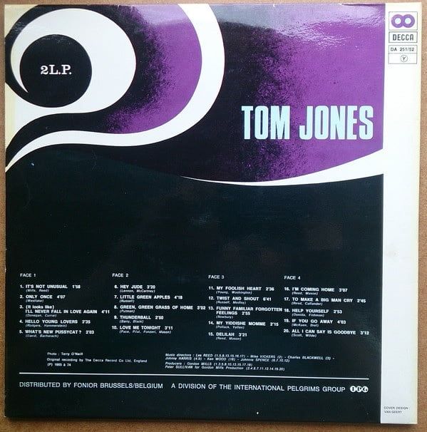 Tom Jones – Tom Jones (Vinyl)