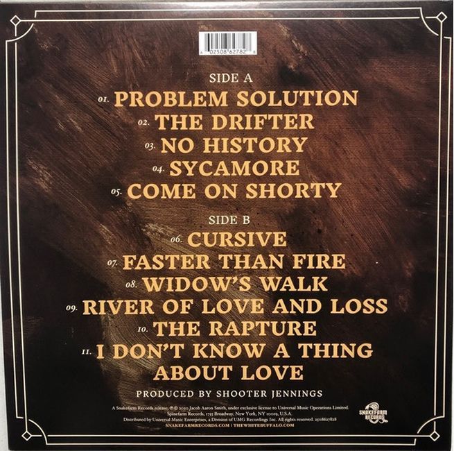 The White Buffalo – On The Widow's Walk (Vinyl)
