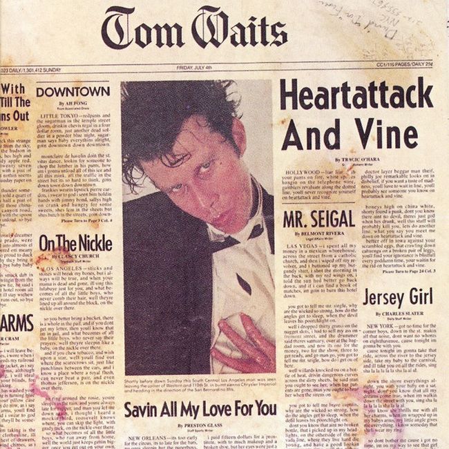 Платівка Том Вейтс | Tom Waits – Heartattack And Vine
