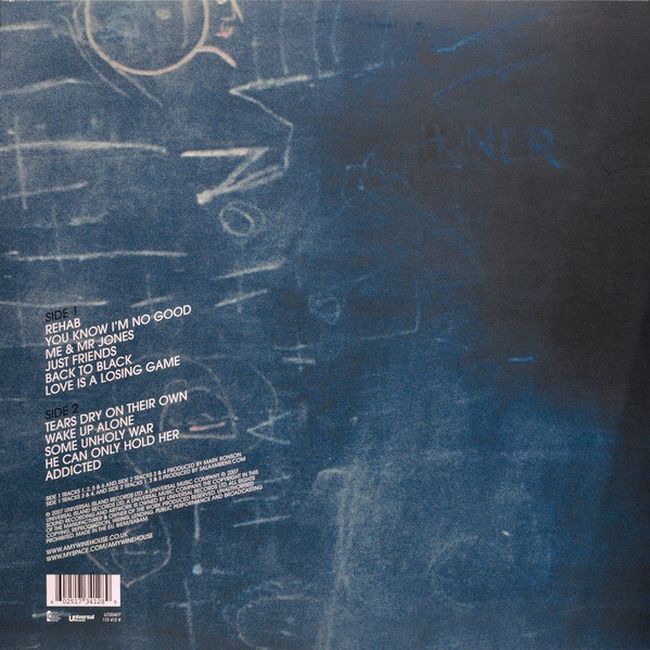 Платівка Емі Вайнгауз - Бек Ту Блек | Amy Winehouse – Back To Black (Vinyl)
