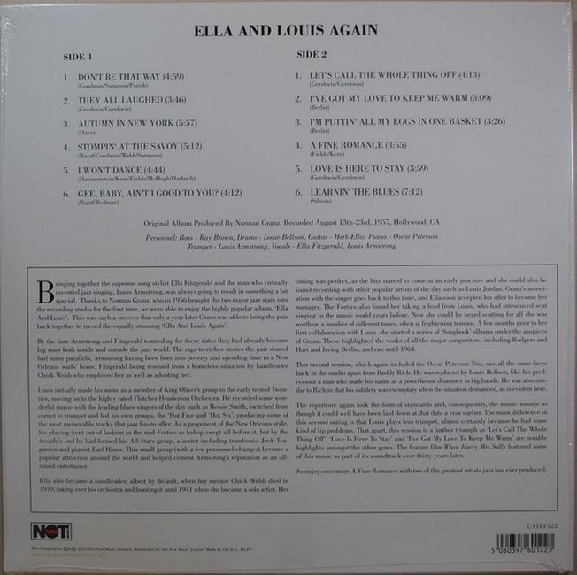 Ella Fitzgerald & Louis Armstrong – Ella And Louis Again (Vinyl)