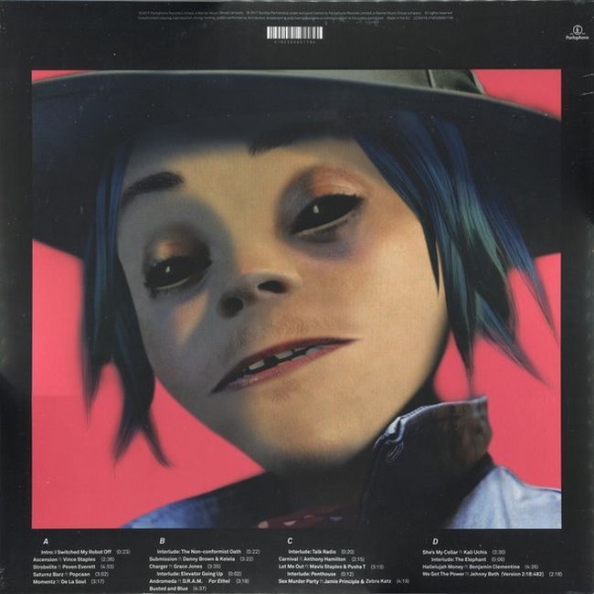 Платівка Горілаз | Gorillaz – Humanz (2xLP) 