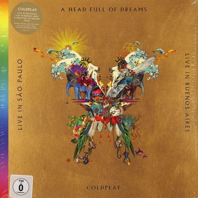 Coldplay – Live In Buenos Aires / Live In Sao Paulo / A Head Full Of Dreams (Vinyl)