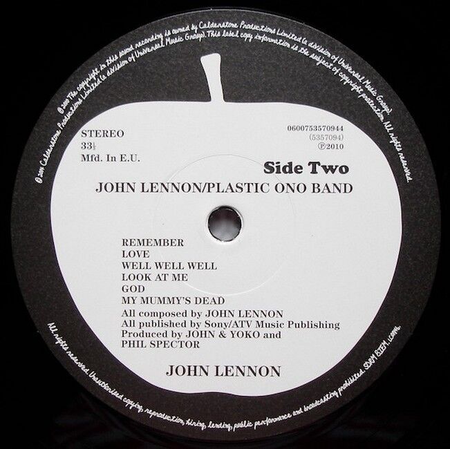 John Lennon / Plastic Ono Band – John Lennon / Plastic Ono Band ( Reissue, Remastered, 180 Gram) (Vinyl)