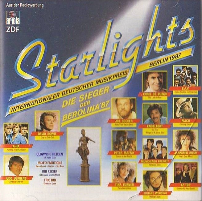 Платівка Various – Starlights - Internationaler Musikpreis Berlin 1987|Різне-Зоряне світло - Міжнародна музична премія Берлін 1987
