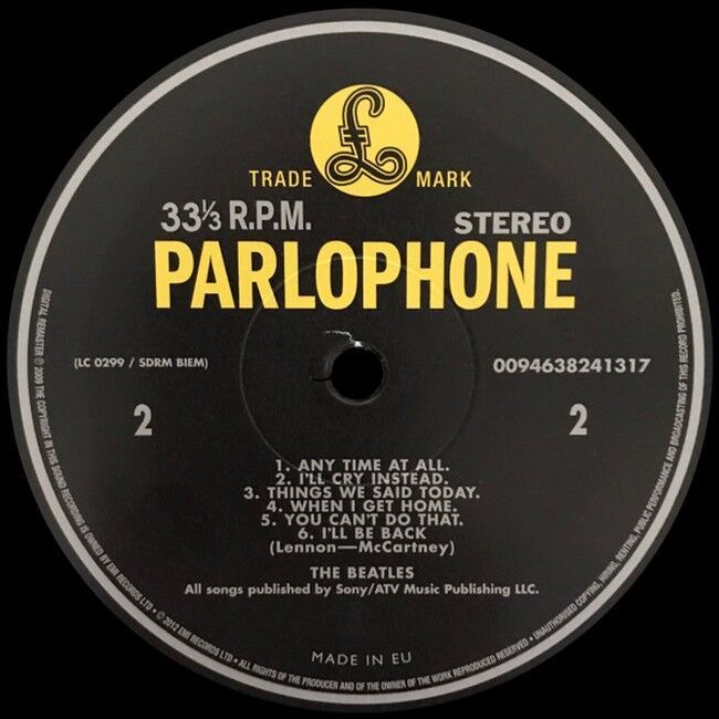 The Beatles – A Hard Day's Night (LP, Album, 180g, Vinyl)