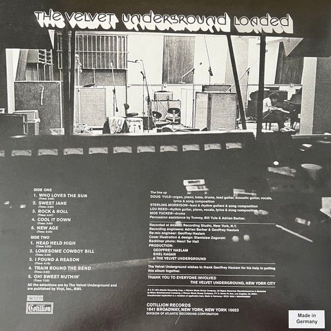 Платівка The Velvet Underground – Loaded|Оксамитове підпілля-Завантажено