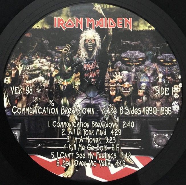 Iron Maiden – Communication Breakdown - Rare B-Sides 1990-1996 (LP, Album, Vinyl)