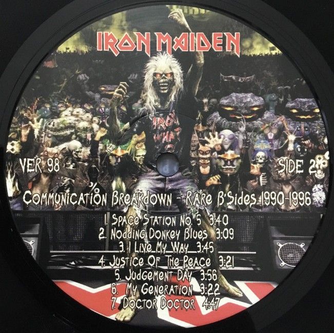 Iron Maiden – Communication Breakdown - Rare B-Sides 1990-1996 (LP, Album, Vinyl)