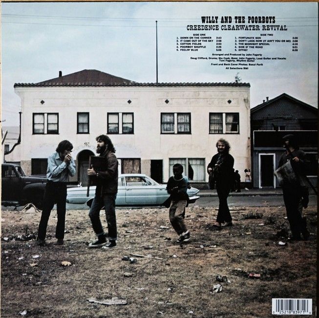 Creedence Clearwater Revival – Willy And The Poor Boys (LP, Album, Reissue, Vinyl)