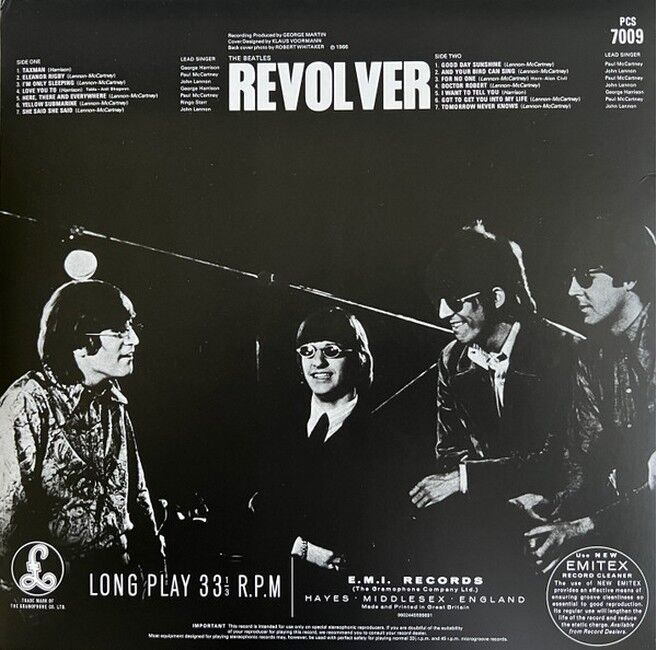 Платівка The Beatles – Revolver(Remastered, Stereo, Remix, Mastered)|Бітлз-Револьвер