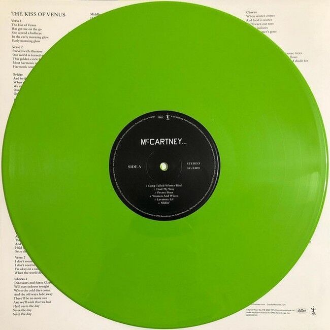 McCartney – McCartney III (LP, Album, Limited Edition, Stereo, Green Vinyl)