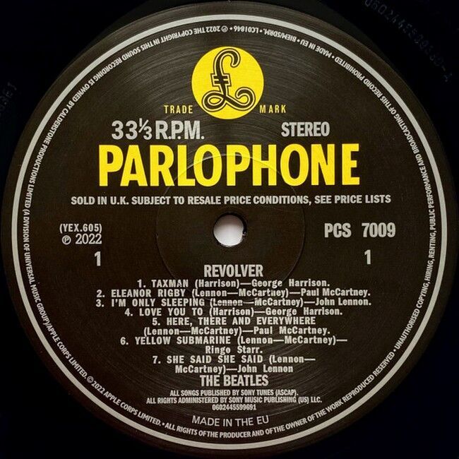 Платівка The Beatles – Revolver(Remastered, Stereo, Remix, Mastered)|Бітлз-Револьвер