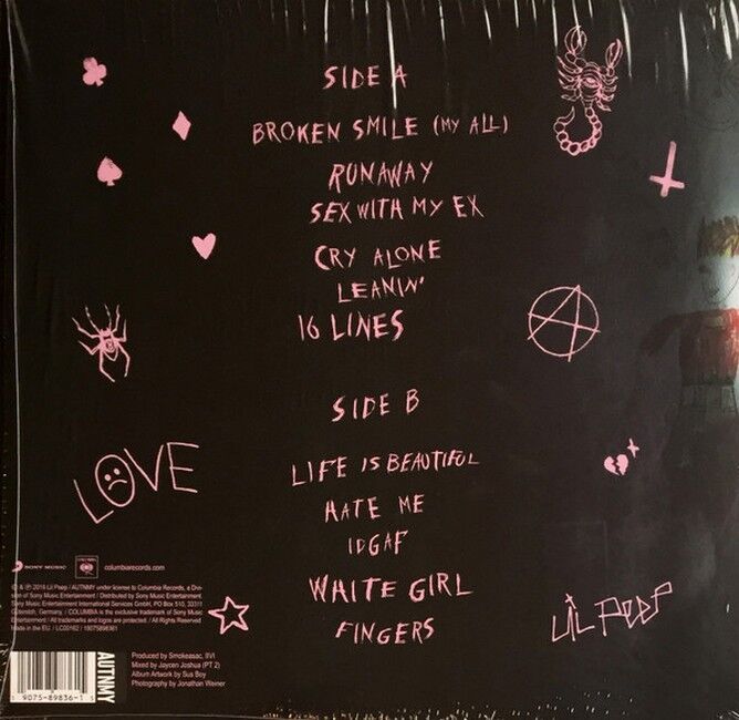 Lil Peep – Come Over When You're Sober, Pt. 2 (Vinyl)