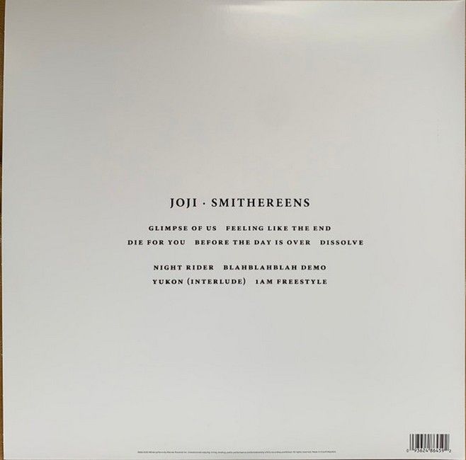 Платівка Joji – Smithereens(Clear, Vinyl)|Джоджі-Смітеринс