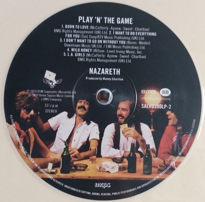 Nazareth – Play 'N' The Game (Cream) (Vinyl)