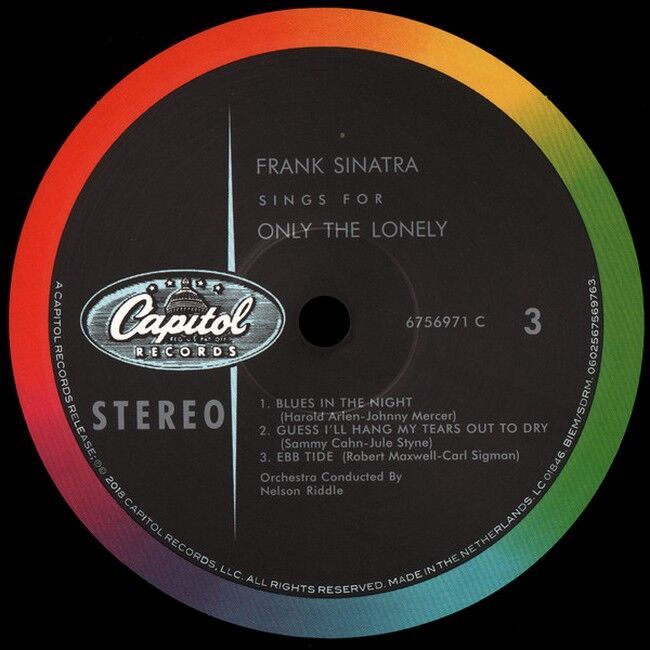 Frank Sinatra – Frank Sinatra Sings For Only The Lonely (60th Anniversary Edition) (2LP, Deluxe Edition, 180g) (Vinyl)