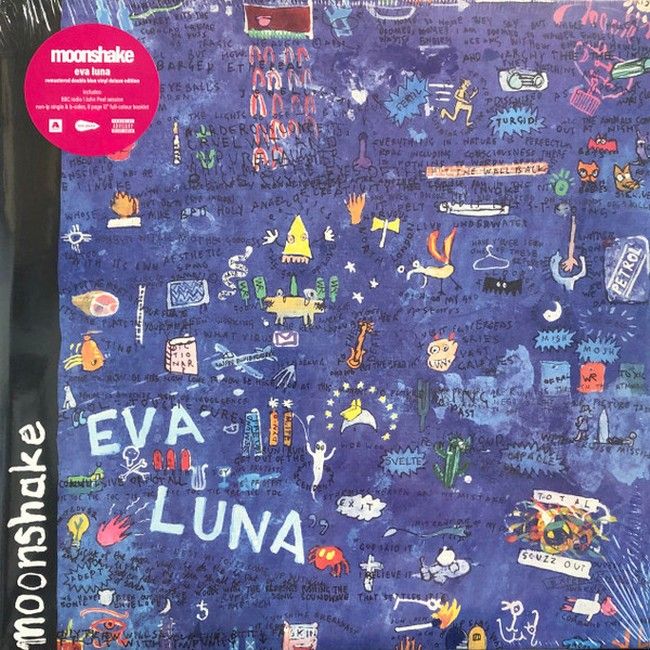 Платівка Moonshake – Eva Luna|Місяць-Ева Луна(2xLP,Blue Vinyl)