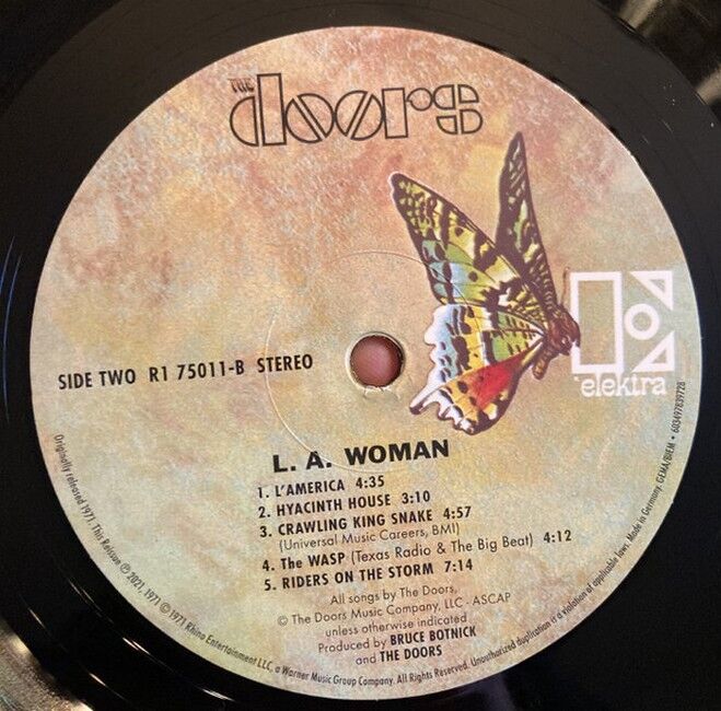 Платівка Doors – L.A. Woman|Двері-Лос-Анджелеська жінка