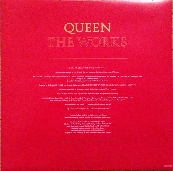 Queen – The Works (Remastered, 180 gram Vinyl)
