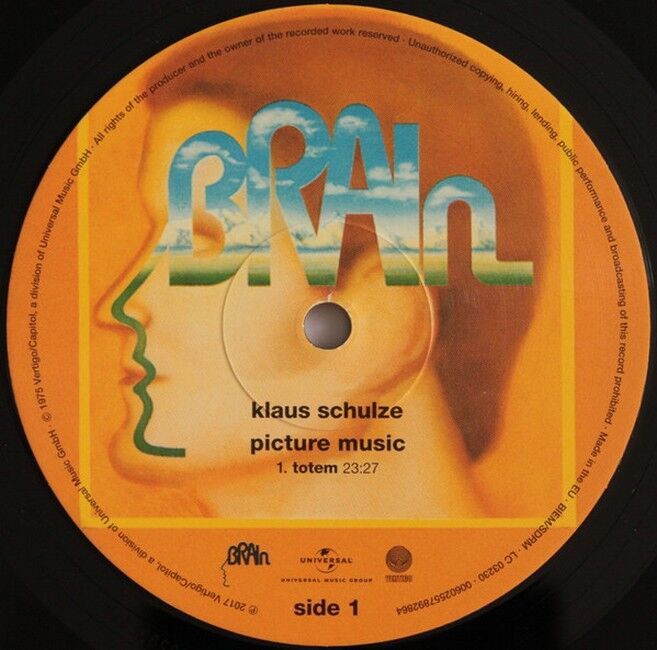 Платівка Klaus Schulze – Picture Music|Клаус Шульце-Картина Музика