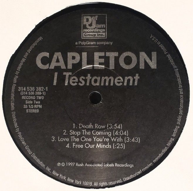 Платівка Capleton – I Testament|Кеплтон - Я-Заповіт(2xLP)