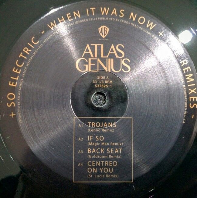 Платівка Atlas Genius – So Electric: When It Was Now|Атлас Геній-So Electric: When It Was Now (Ремікси)