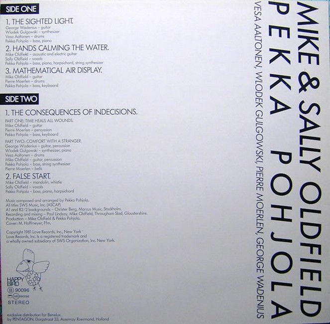 Платівка Mike & Sally Oldfield, Pekka Pohjola – Mike & Sally Oldfield, Pekka Pohjola|Майк і Саллі Олдфілд, Пекка Похйола