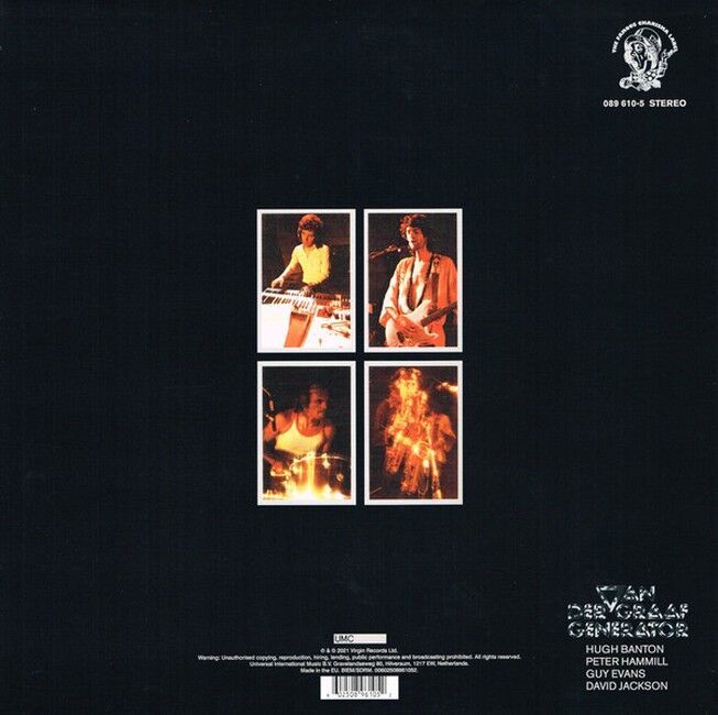 Платівка Van Der Graaf Generator – Godbluff|Генератор Ван дер Граафа-Годблеф