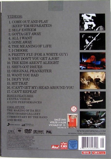 Музичний (DVD, DVD-Video) диск The Offspring – Complete Music Video Collection|Потомство-Повна колекція музичних відео